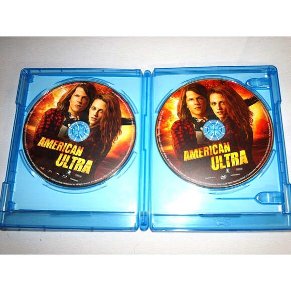 American Ultra Blue Ray & DVD Kristen Stewart Action Movie - Picture 2 of 3